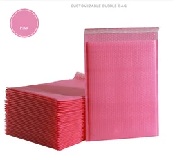 Wholesale eco friendly custom padded envelope custom printed matte black poly bubble mailers with logo