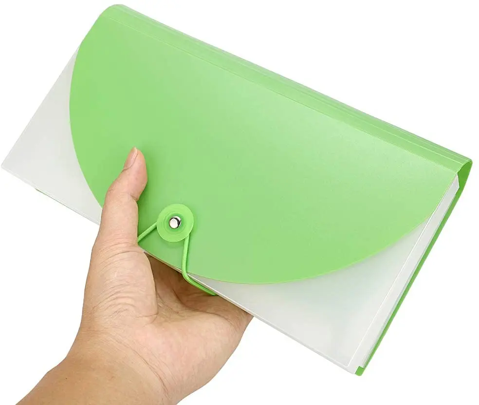 Oem Stationery Products Pp Material A4 Document Lever Arch File Organizer Bags Expanding File Folder