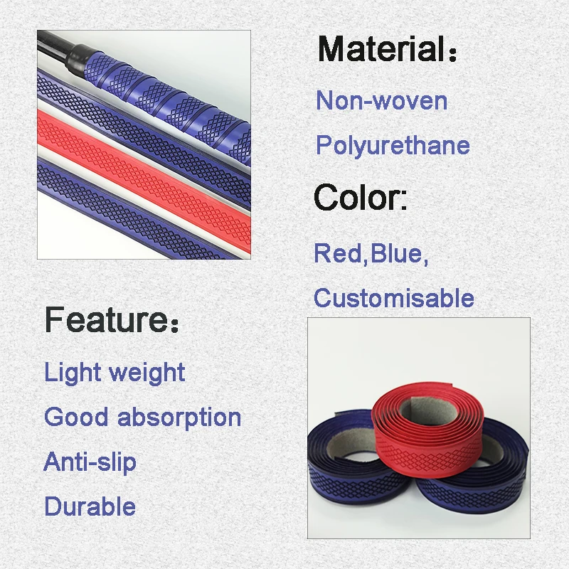 Factory Price Wholesale Durable PU Material Golf Club Grip Wrapping Tapes