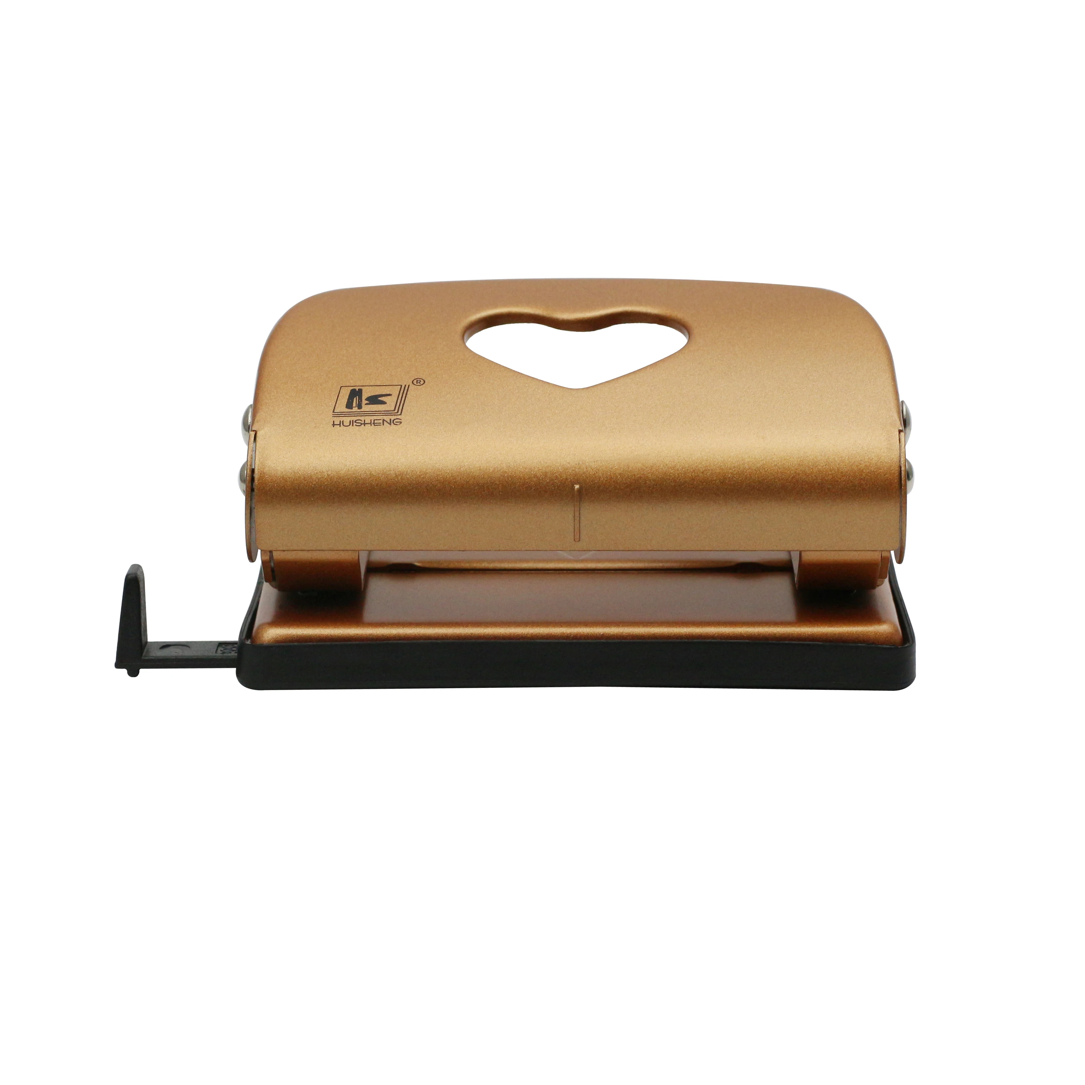 Custom Plastic 2 Hole Craft Paper Punch Machine Office Round Hole Manual Punch Punch