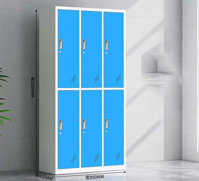 Space Saving Bathroom Metal Lockers For Office  Metal Locker Storage Cabinet