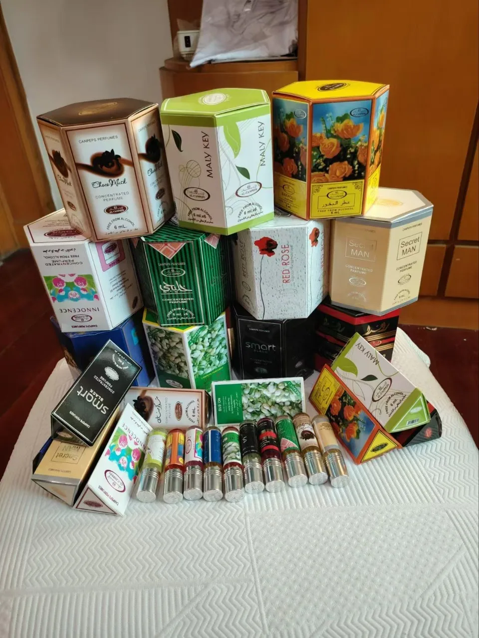 Private Label Luxury Good Girl Scent Perfume Fragrance Last Long 6ML Body Splash Mist Vitoria Custom Logo Vendor Dropshipping