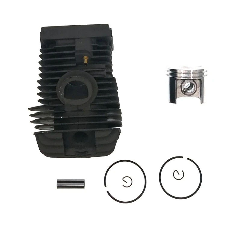 42.5mm Cylinder With Piston And Rings Pin Clip Kit For Sti hl 025 023 Ms250 Ms230 Chainsaw Chain saw cylinder spare parts