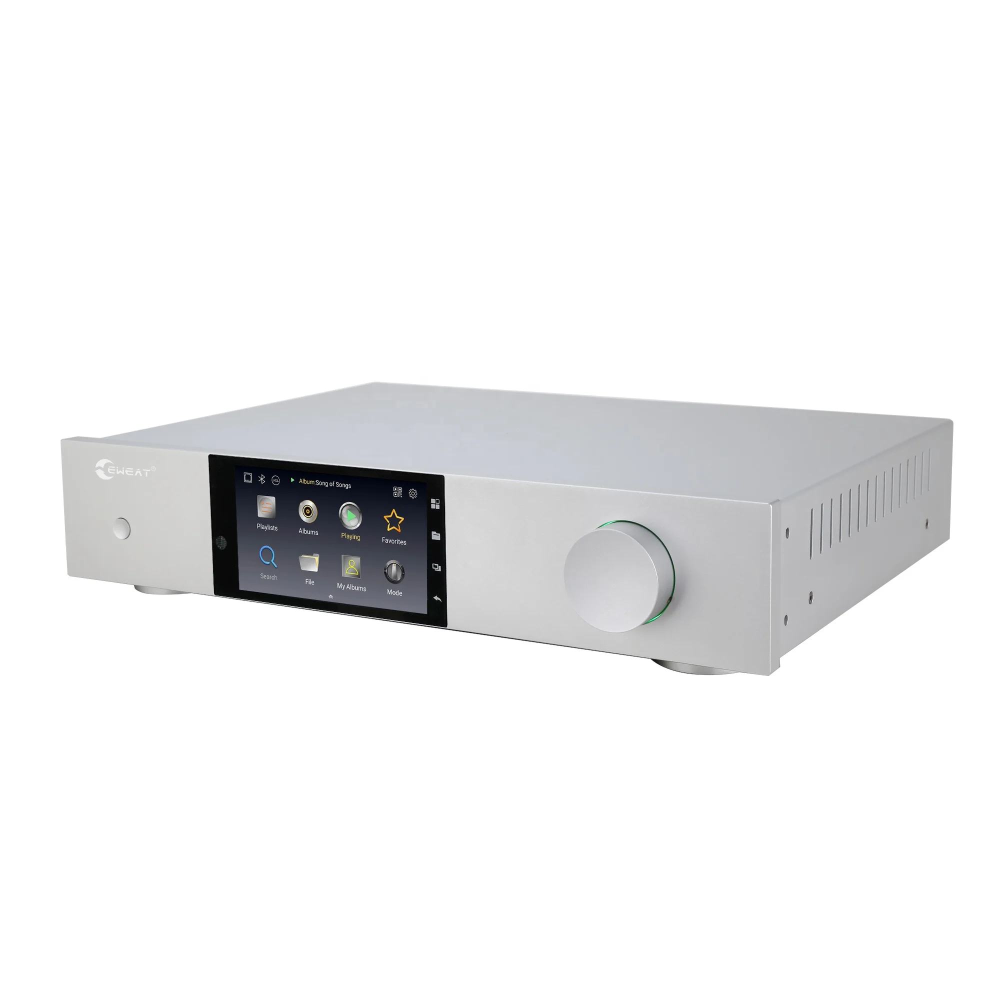 Wholesale China Eweat DMP 50 ESS9038PRO chip digital audio player frosted shell music server streamer