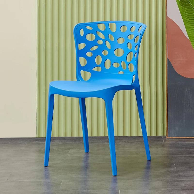 Wholesale colored cheap modern side office chairs without wheels cafeteria plastic white chair