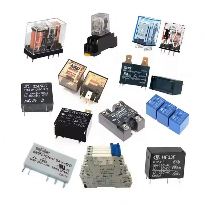 HF Relay HF-JQC-3FF-005 009 012 024 12VDC-1HS 1ZS 4-pin 5-pin Relays