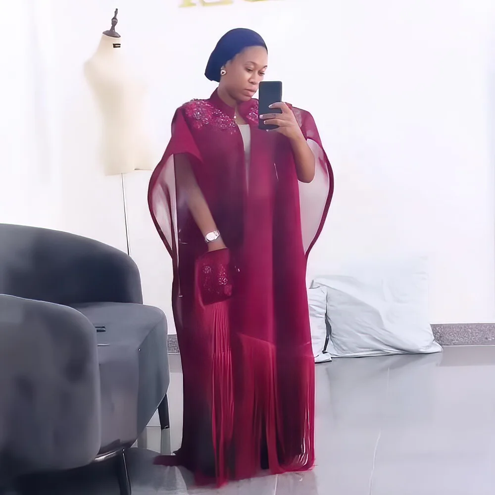 Low Price Adults African Dresses For Women Clothes Two  Support Womens Dresses African Rhinestone fringe design africa clothes