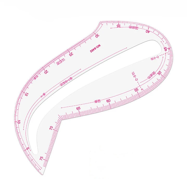 Best Selling Multifunctional Garment Drawing Line Drawing Proofing Tailor Curve Ruler Cloth Cutting Craft Ruler