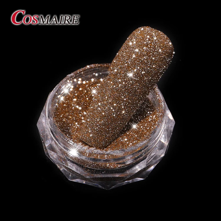Crystal Powder Nail Glitter Sequin Reflective Glass Flash Effect Powder