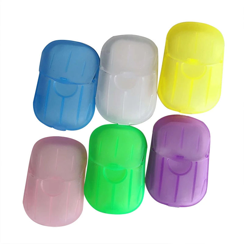 Wholesale Box Paper-Soap Slice Hand Washing Disposable Travel Portable Soap Paper