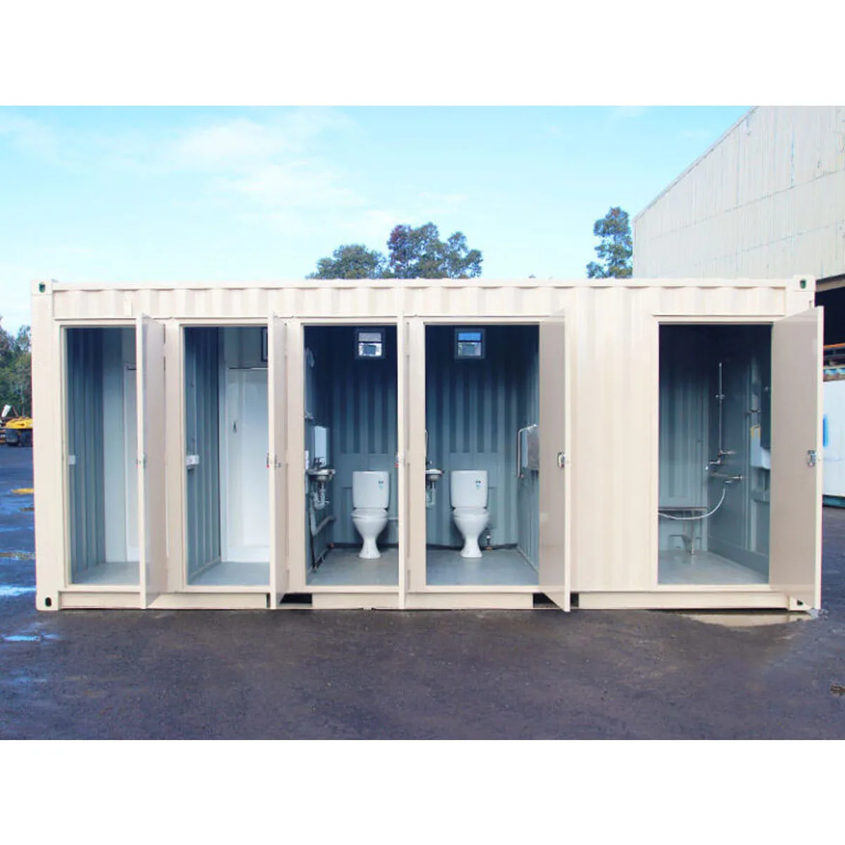 Factory Price Modern Prefab Container Shower Room Portable Outdoor Mobile Bathroom Toilet for Sale for House Use