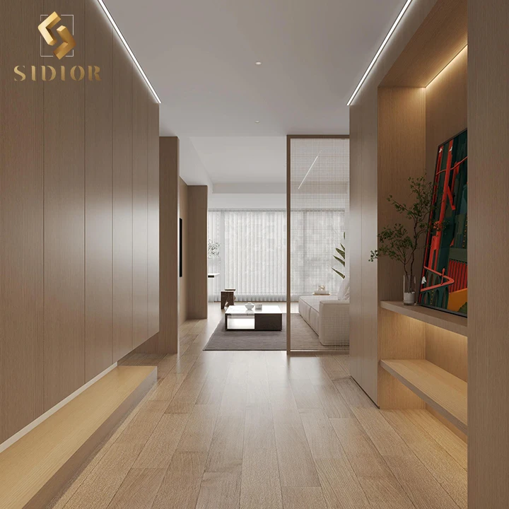 Modern minimalist villa luxury house 3d rendering interior design services architectural home decor interior design