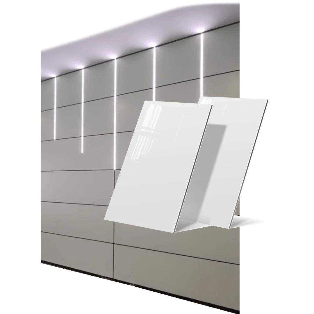 Современная Глянцевая стеновая панель для украшения