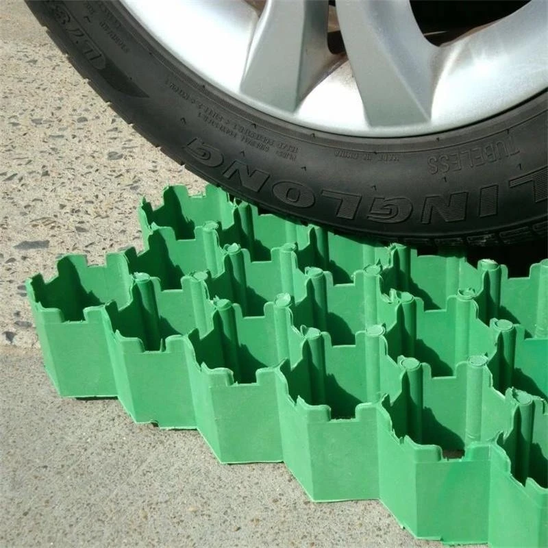 HDPE бетонная травяная сетка проницаемая подъездная дорожка