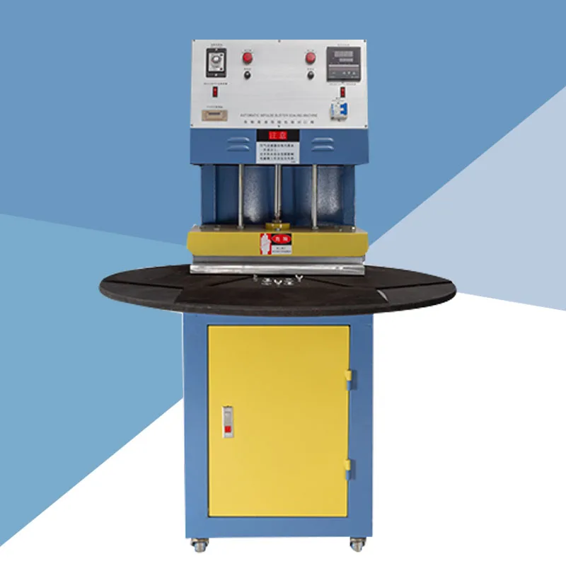 Plastic blister packaging machine blister pack for lip balm toothbrush battery sealing machine