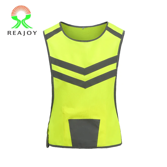 Hi Vis Reflective Safety Vest Safety Workwear Men Yellow  Mesh  High Quality Safety Clothing with logo