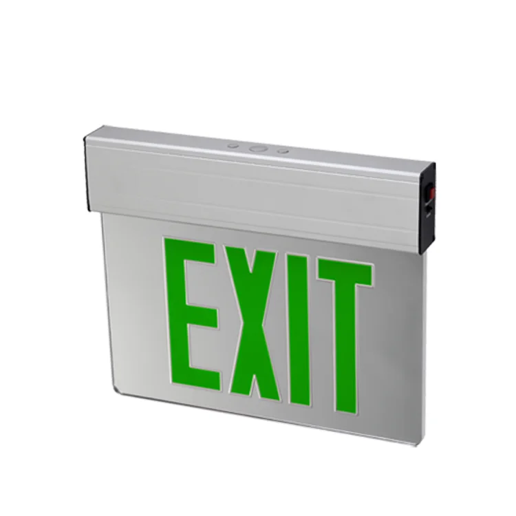 Made by FEITUO: JELRM China new acrylic panel lighted exit signs with battery backup