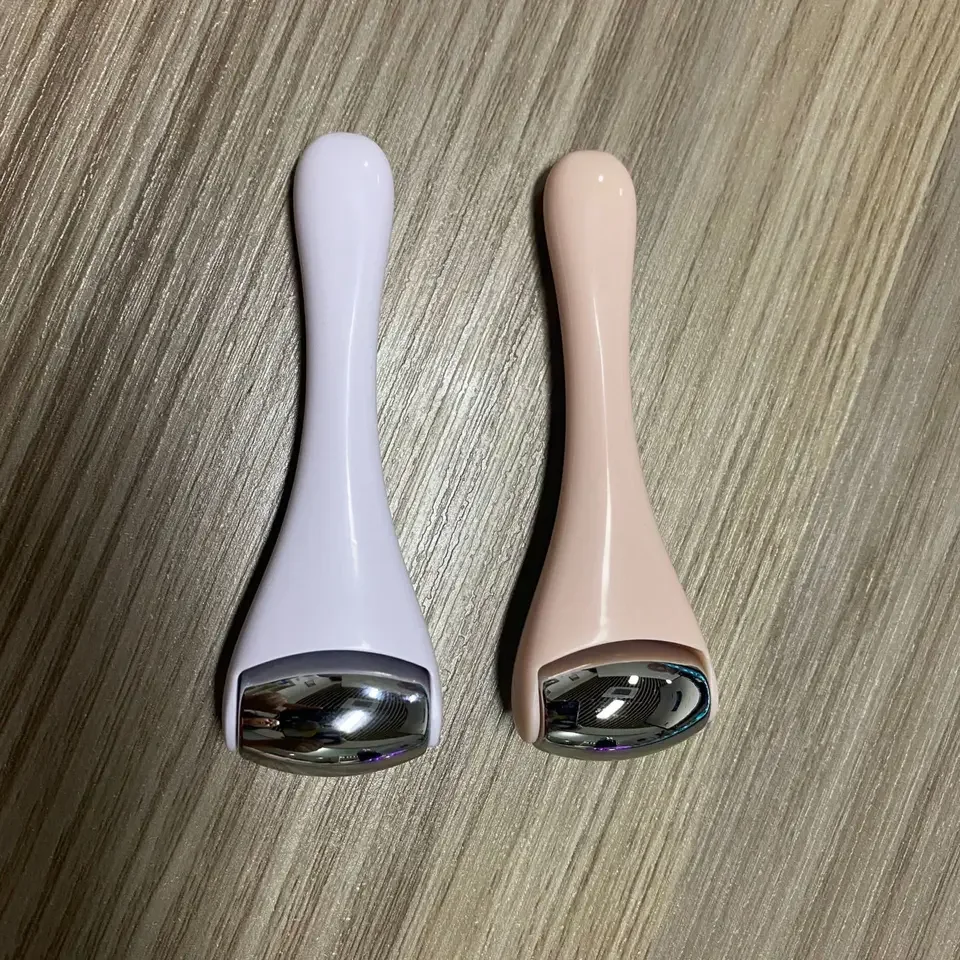 beauty skin care portable freeze cold mini neck lift anti-wrinkle stainless steel ice roller cold therapy for eye puffiness