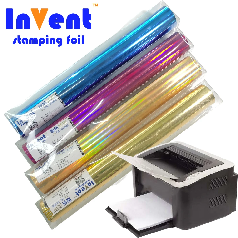 New design Colourful Toner Reactive Foil  textile foils hot stamping foil rolls