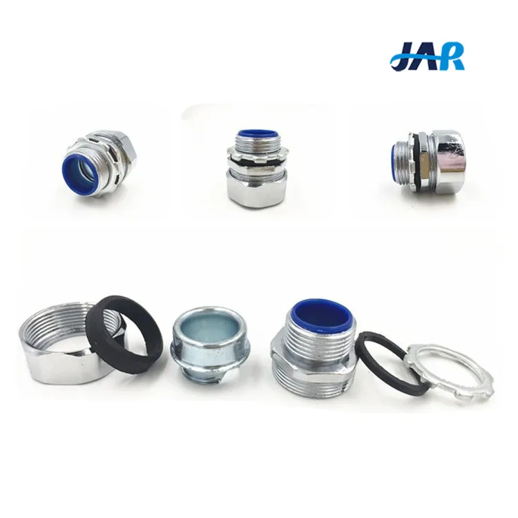 Manufacturing UL List Metal Flexible Raccordi DI Tubi Straight Conduit Connector
