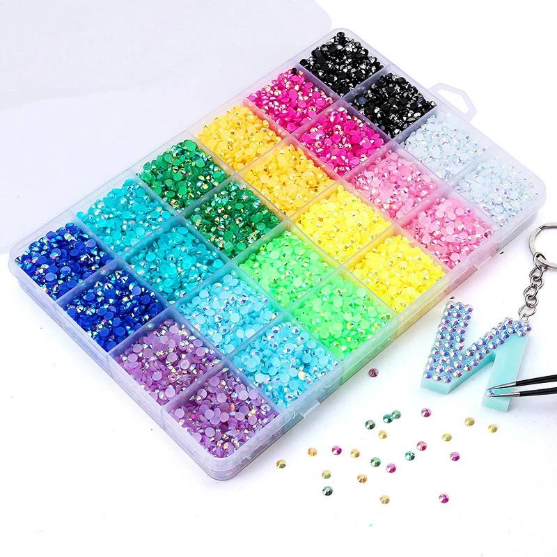 
3D Diy Accessories Decoration Crystal Flatback Nail Art Rhinestones For Nails 