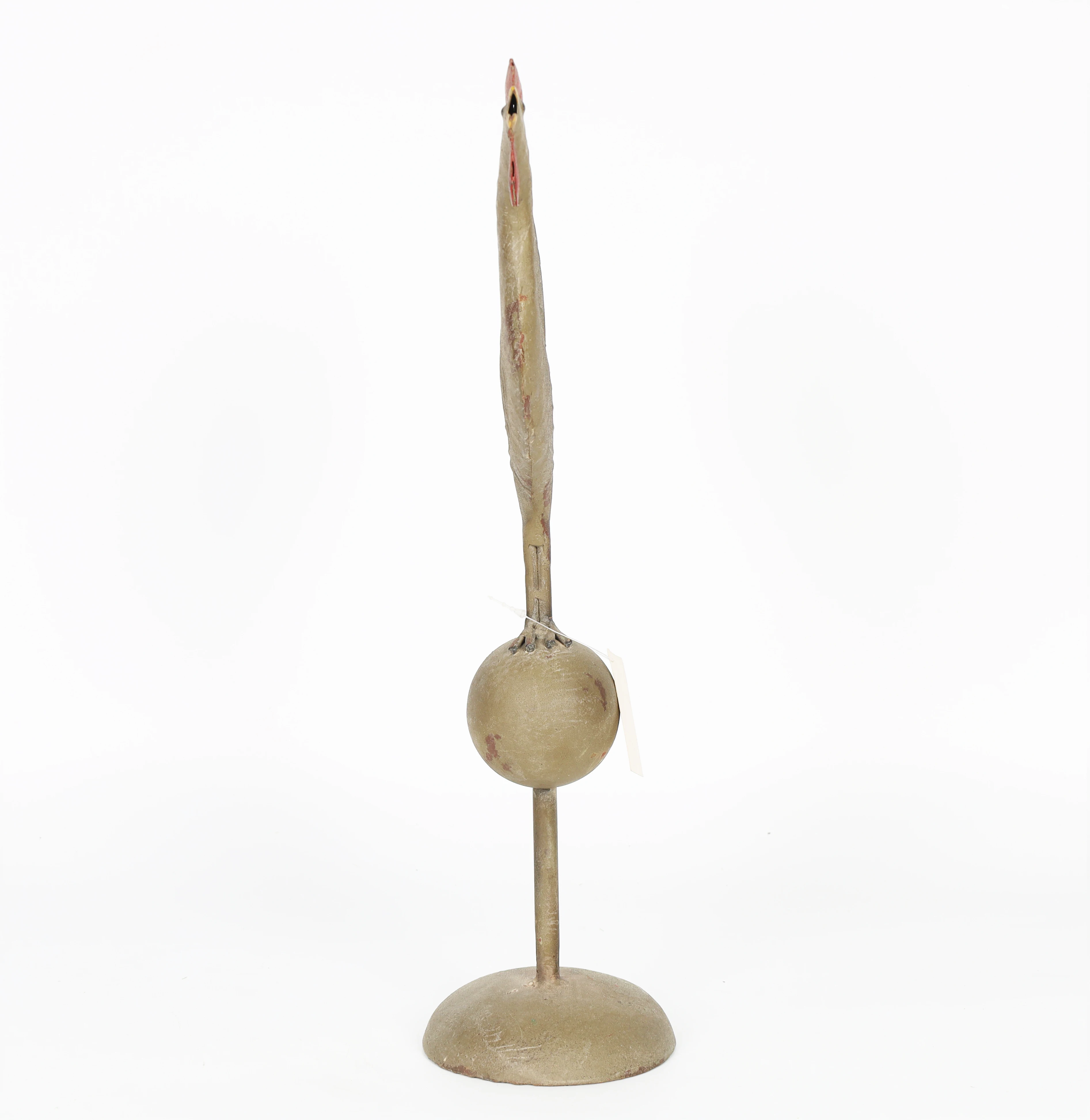 Custom Metal Iron Home Decor Chicken Statues Stand Handmade Farmhouse Style Art Sculpture for Garden Patio Lawn Home Decorations