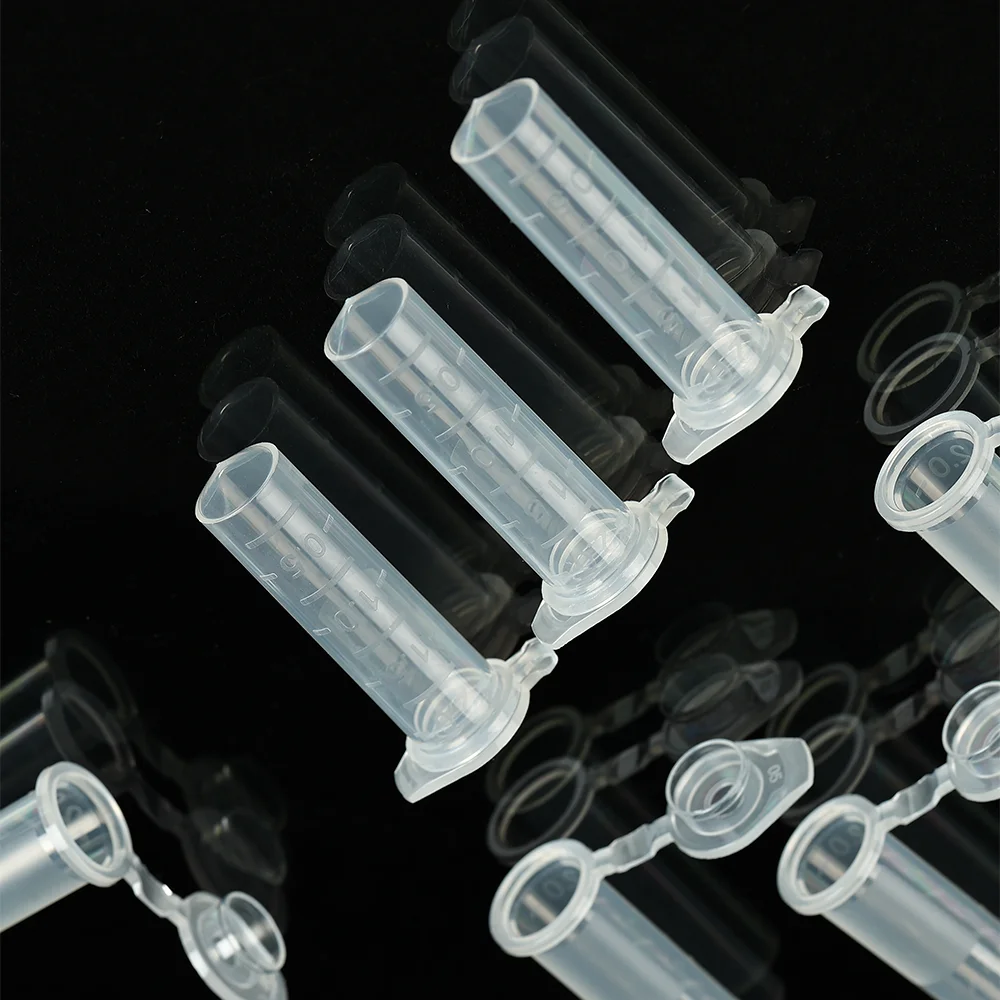 Conical Microcentrifuge 0.6ml 1.5ml 2ml Disposable Lab Micro Centrifuge Tubes