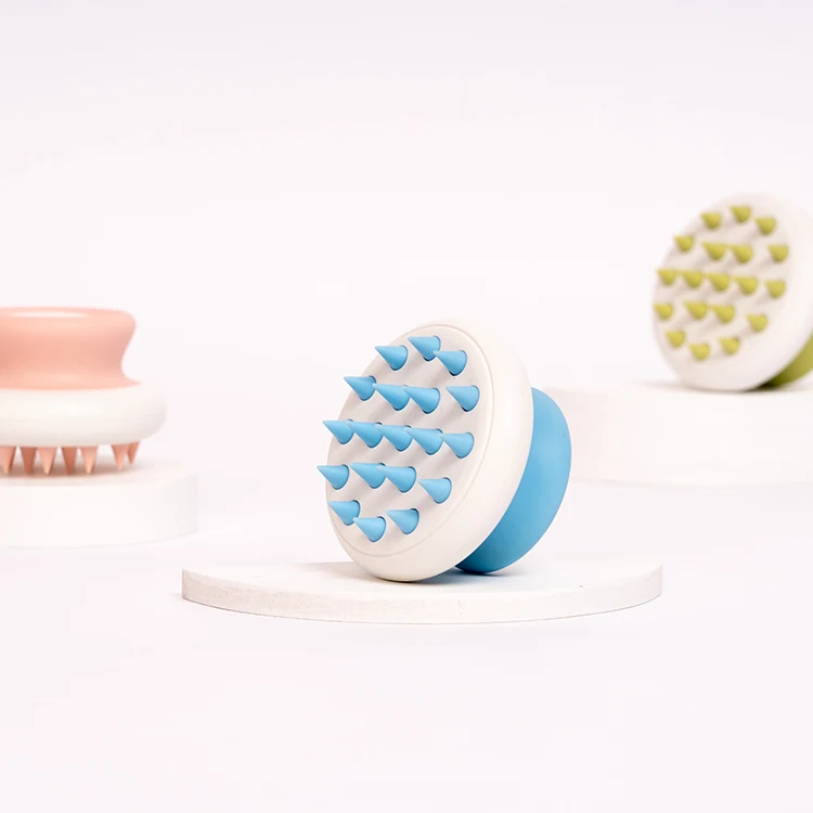 
Amazon Hot Sale Silicone Pet Bath Brush Pet Hair Remover Grooming Brush 