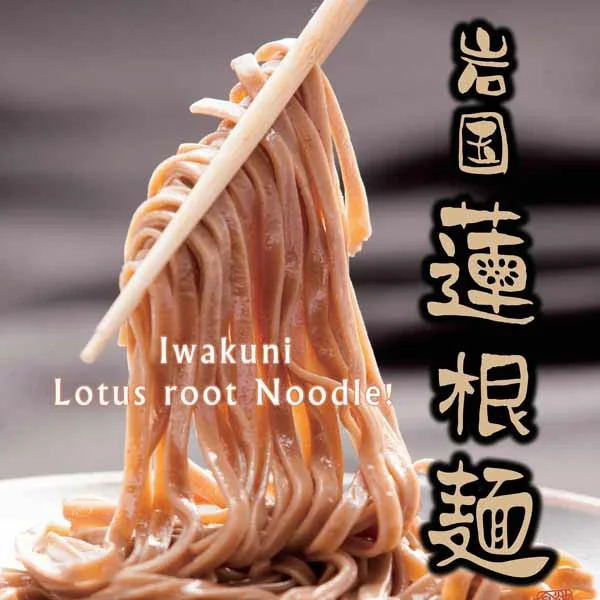 Made in Japan Springy udon soup noodles ramen healthy and nutritious