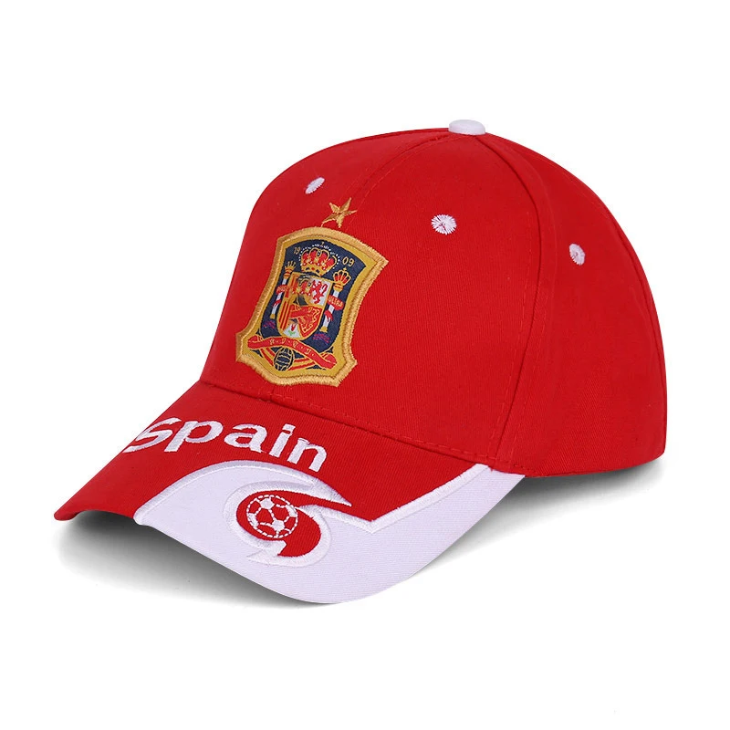 Customized Brazilian Cotton Embroidered Baseball Hats Outdoor Sports Fan Promotional Gift