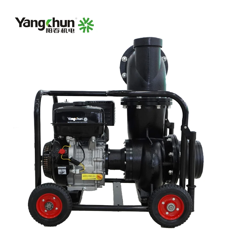 Energy Saving Anticorrosion Portable Gasoline 192F Engine Centrifugal Water Pump With Wheel