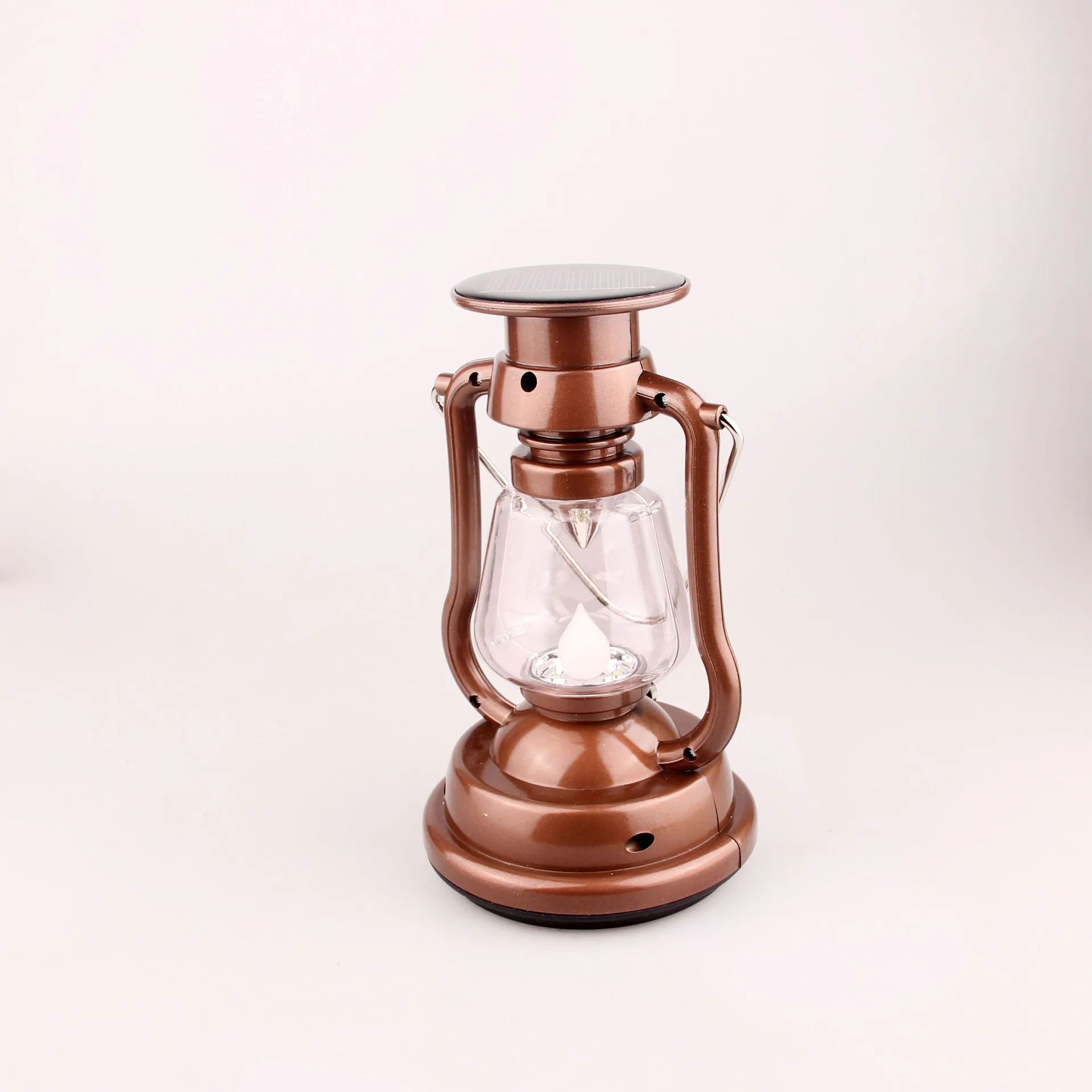 Portable solar Powered Hand Crank 7 LED Dynamo solar emergency lamp lantern Outdoor Camping Bright Lamp tent hanging Light