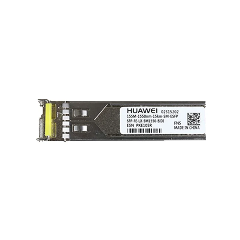 Huawei SFP-FE-LX-SM1550-BIDI оптический приемопередатчик eSFP 100M 155M модуль TX1550nm RX1310nm 15km LC HUAWEI 02315202