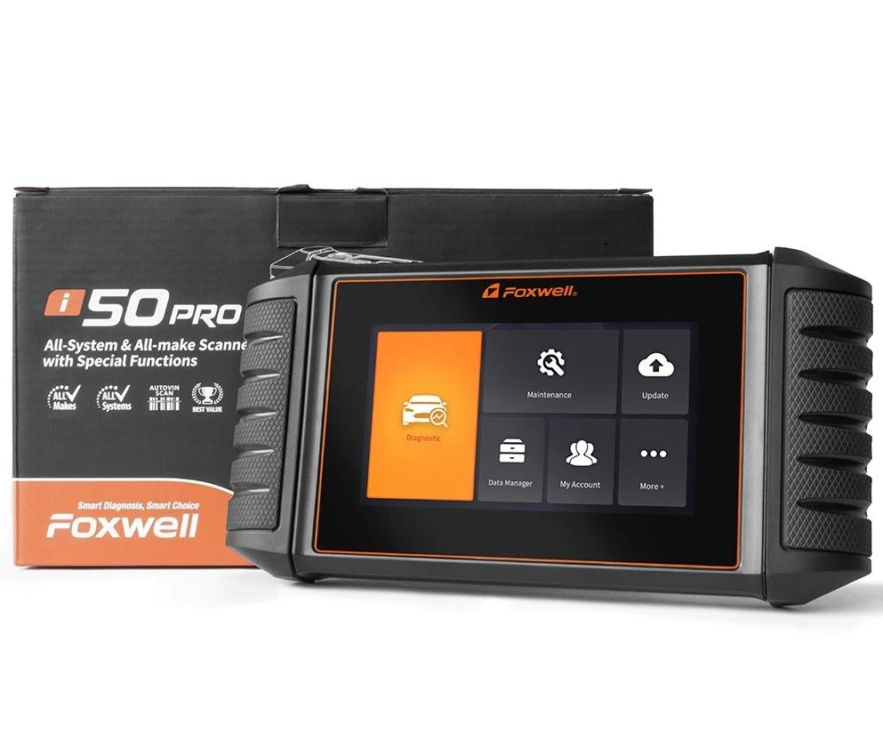 I50Pro профессиональный автомобильный диагностический сканер OBD полный считыватель кода системы ABS EPB DPF SRS диагностическое оборудование для сброса масла