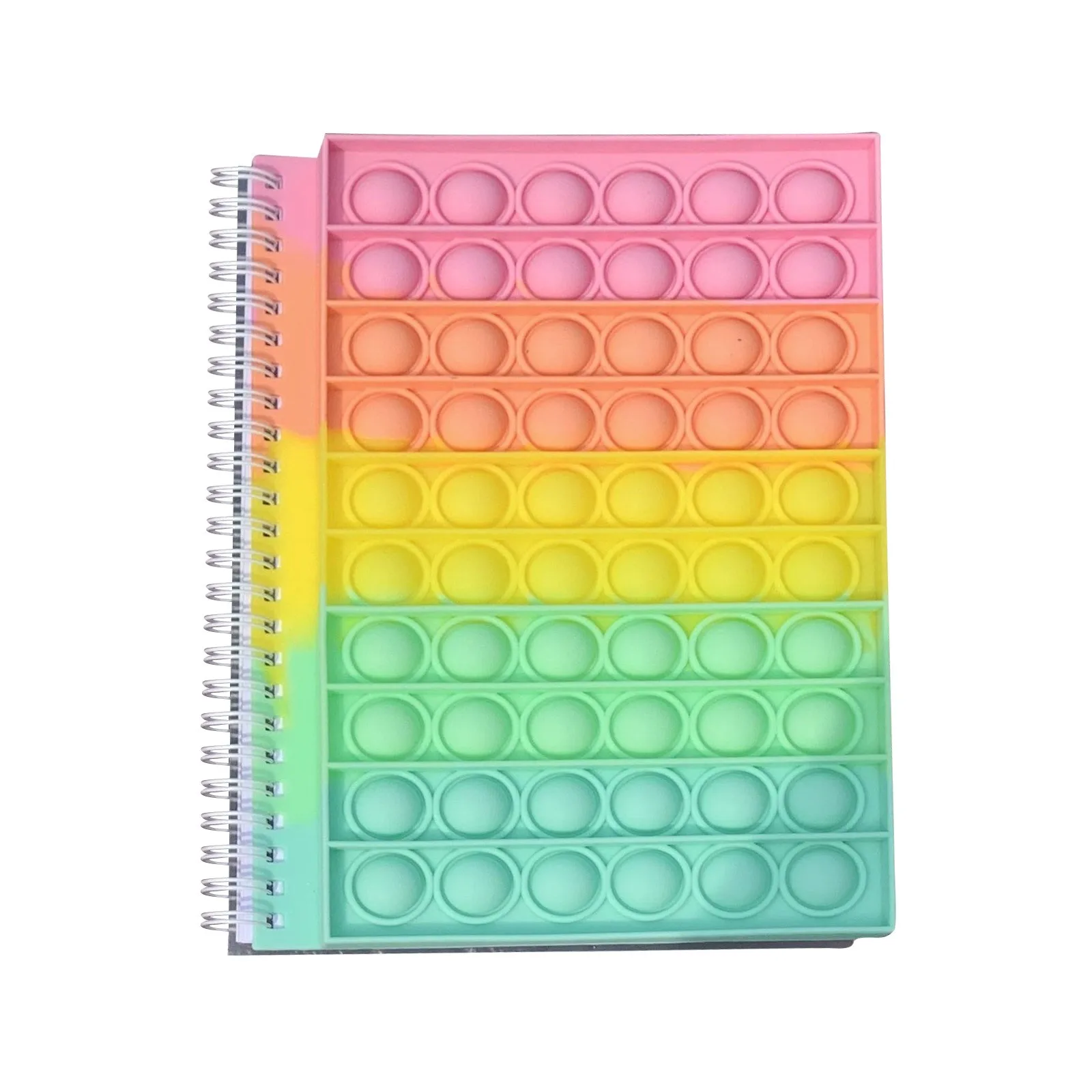 Factory price New Fidget Toys Stress Relief Student Pop Popper Notebook journal diary weekly planner 2022