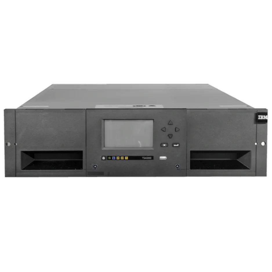 TS4300 Tape Library 480 TB Enables users of LTO Ultrium 8 7 and 6 tape library systems to inventory cartridges