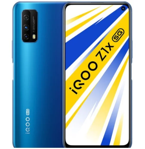 Original vivo iQOO Z1X 8+256GB  5000mAh Battery capacity 120Hz 33W 5G Mobile Phones 765G Celular Android Smartphone