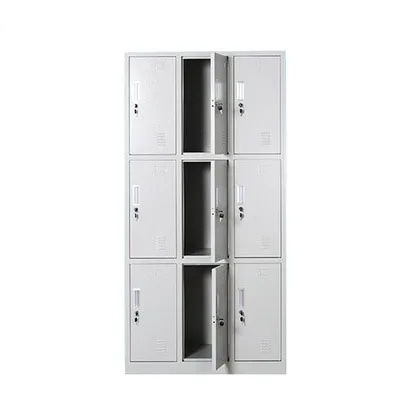 9 door steel locker for office Luoyang factory cheap price steel locker