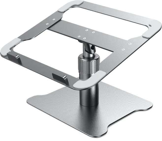 Популярный эргономичный вращающийся на 360 градусов портативный складной держатель для компьютера Регулируемая по высоте эргономичная Алюминиевая Подставка для ноутбука