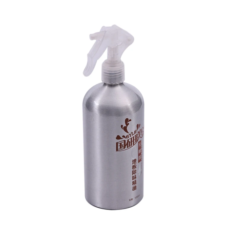 Wholesale refillable empty plastic pump muti-colour aluminum aerosol spray can for household cleaning manufacturer