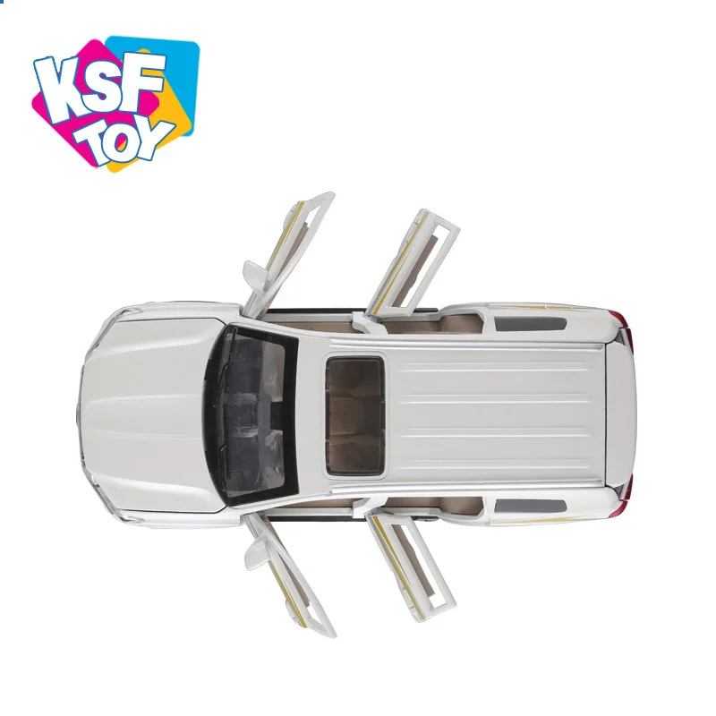 1:24 open door pull back car model diecast toy vehicles Pullback Metal Car With Light Music Battery