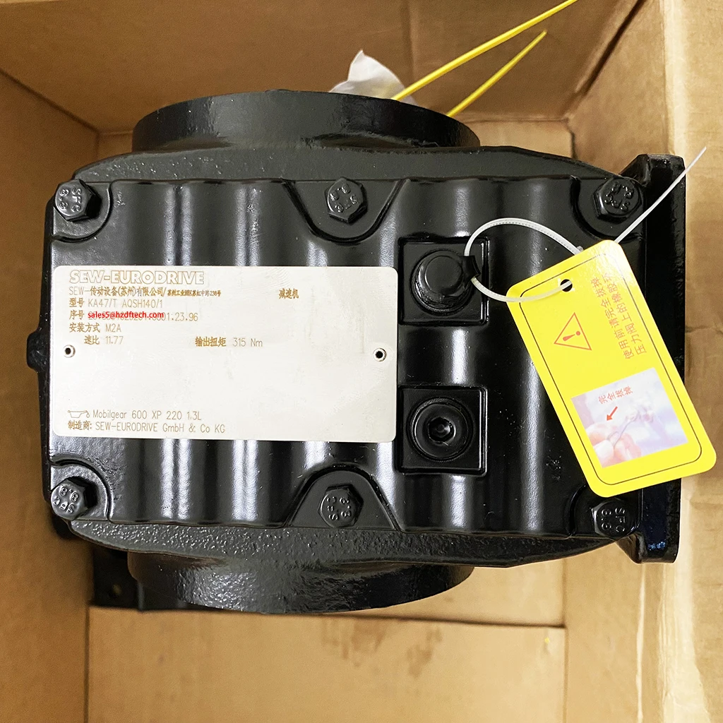 Brand new original SEW EURODRIVE helical bevel gear reducer KA47/T AQH140/1 01.1821761801.0001.12