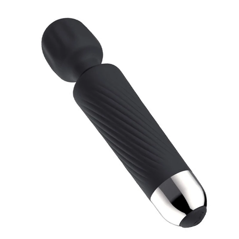 Powerful Personal Wand Massager Rechargeable Vibrator 8 Speeds 20 Patterns Quiet Clit Vibrator Wireless Female Adult Sex Toys