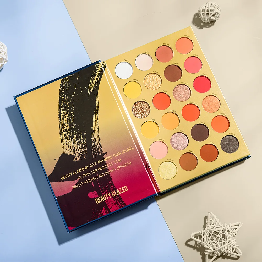 2020 New BEAUTYGLAZED New Eye Shadow Books Eye Shadow color shades