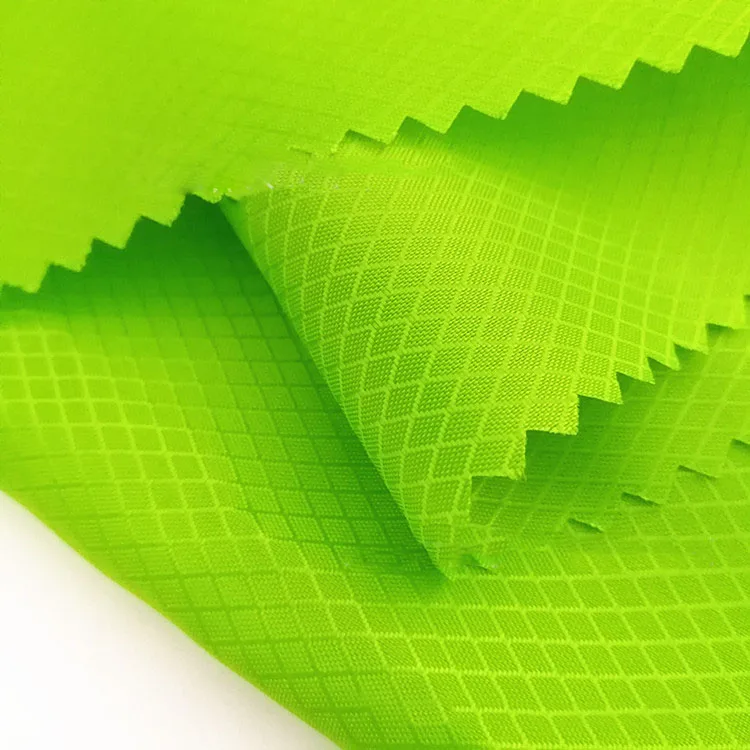 100D 40D 20D 15D Nylon Ripstop ultra-light high tensile PU coating fabric for parachute