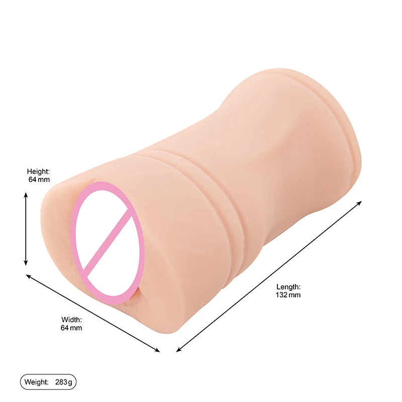 Pocket Pussy Male Masturbators with Realistic Textured Vagina and Tight Anus Adult Sex Toys for Men