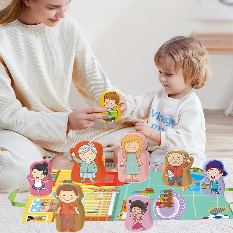 Soft Baby Toys Vehicle Cars with Play Mat Storage Bag Toddlers Educational Baby Toy Cars Set Gift for Boys Girls