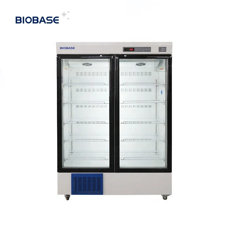 BIOBASE laboratory refrigerator equipments 968L Microprocessor Control Audio and visual alarm refrigerator for lab