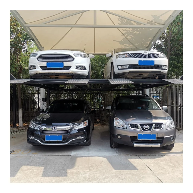 Professional Production For Home Garage Underground Car Stacker Parking Lift