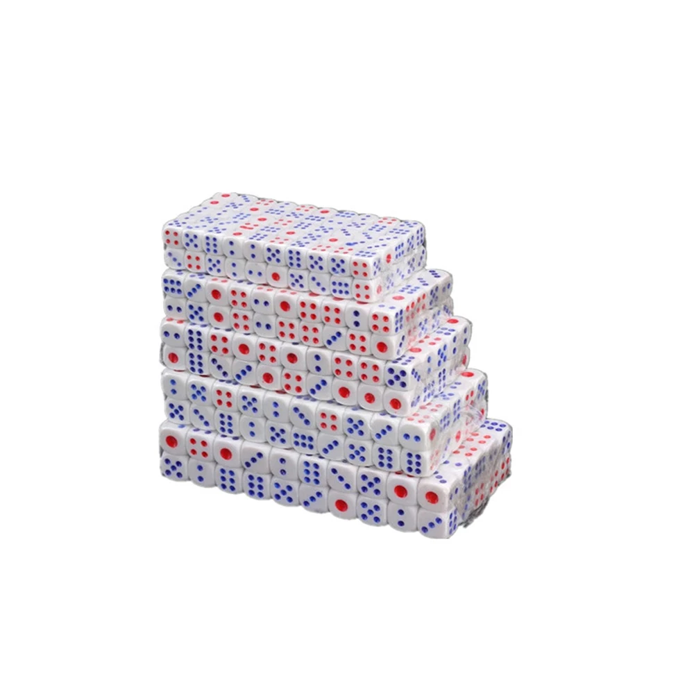 Hot selling casino bulk white dice for  wholesale